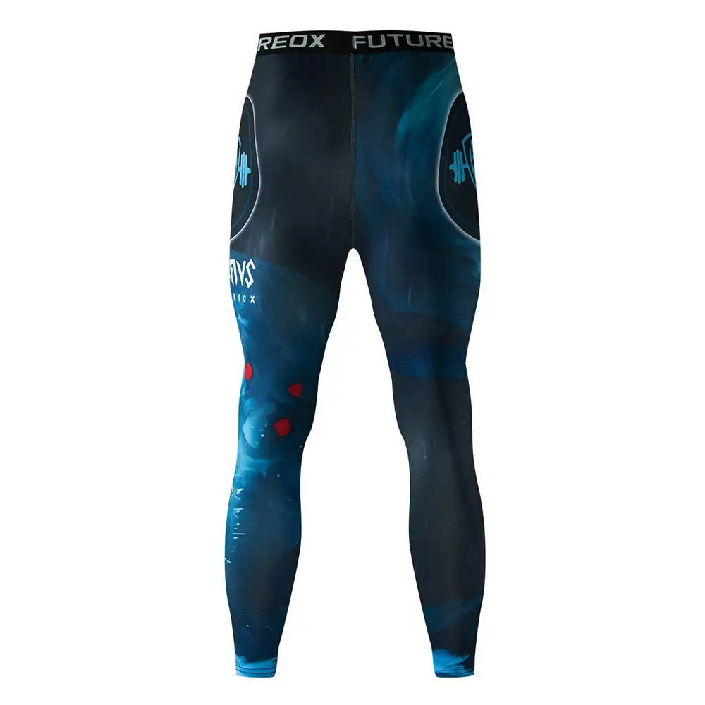 Men's Thermal Underwear For Men Male Thermo Kickboxing Clothes Suits MMA BJJ Tights Set Winter Quick Dry Long Johns Tracksuit 26 4