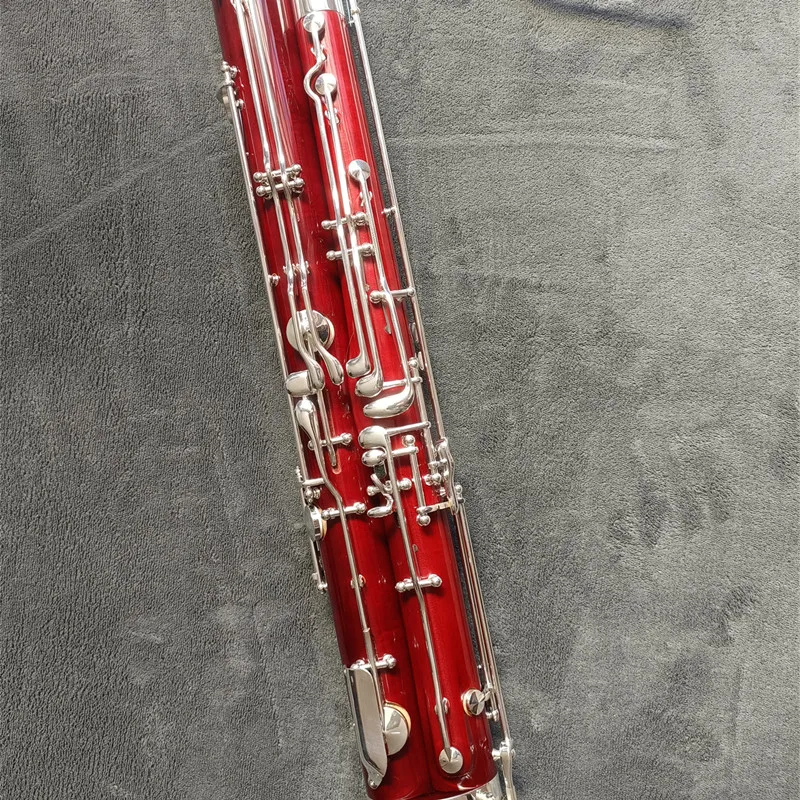 JM Professional C Tone Bassoon Cupronickel silver Key Maple body Bassoon