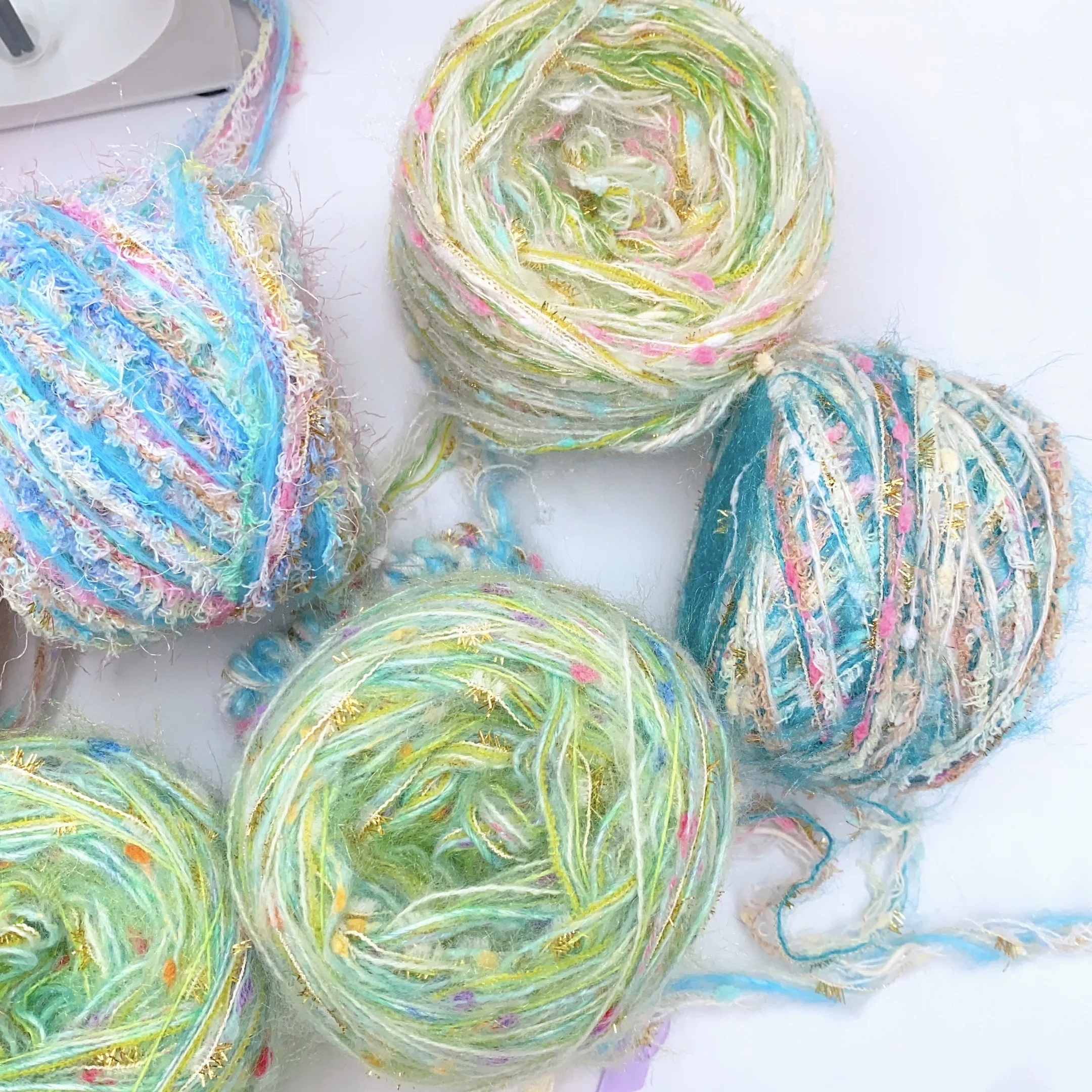 

3 шт. новинка онлайн-смешивания своими руками | Неоновые летние разноцветные мягкие разноцветные сумочки «сделай сам», Обложка для ювелирных карт, плетеная нить