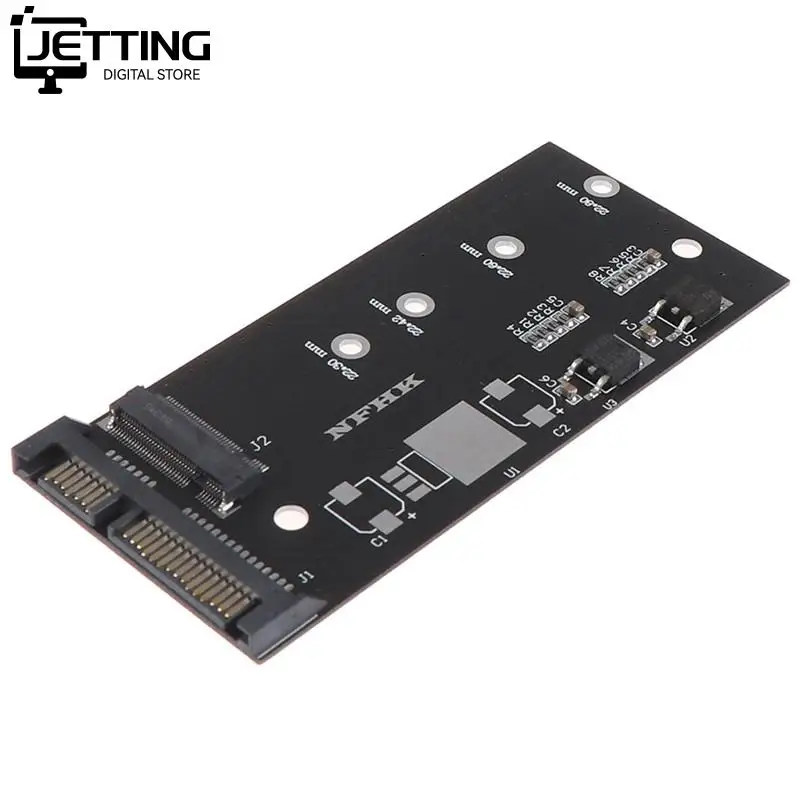 M.2 SATA Adapter Raiser M2 to SATA Adapter M.2 to NGFF Converter 2.5" SATA3 Card B Key 2230-2280 M2 SSD m2 to sata adapter m2 ssd adapter