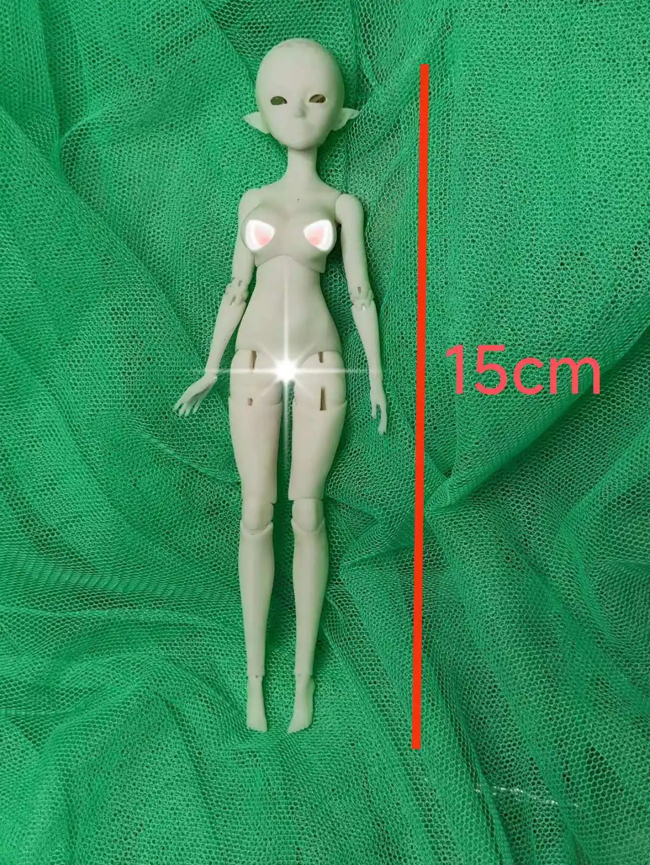 BJD SD 9cm1/12 Mini Doll Toys DIY Cartoons and Dolls of K Kawaii