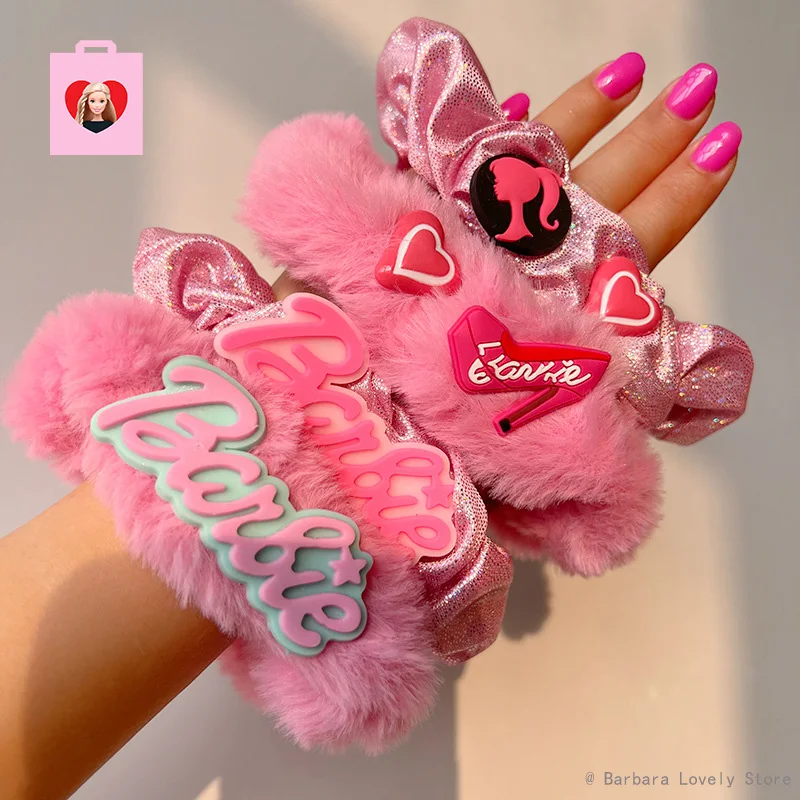 Accessorio Per Capelli Barbie 2023 Y2K Hairband Princess Large Hair Band Cartoon Kawaii Cute Sweet Headdress Women Fashion Girls Gifts