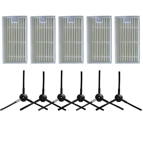 Filtro Spazzola Laterale Per Lidl Silvercrest Ssr 3000 A1 Robot Aspirapolvere Spazzole Angolari Filtri Strumento Di Pulizia Di Ricambio
