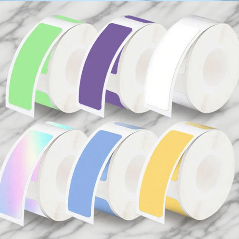 Convenient Waterproof Label Product Price Identification Roll Pack Adhesive Office Sticker Suitable for Packaging Classification - 3