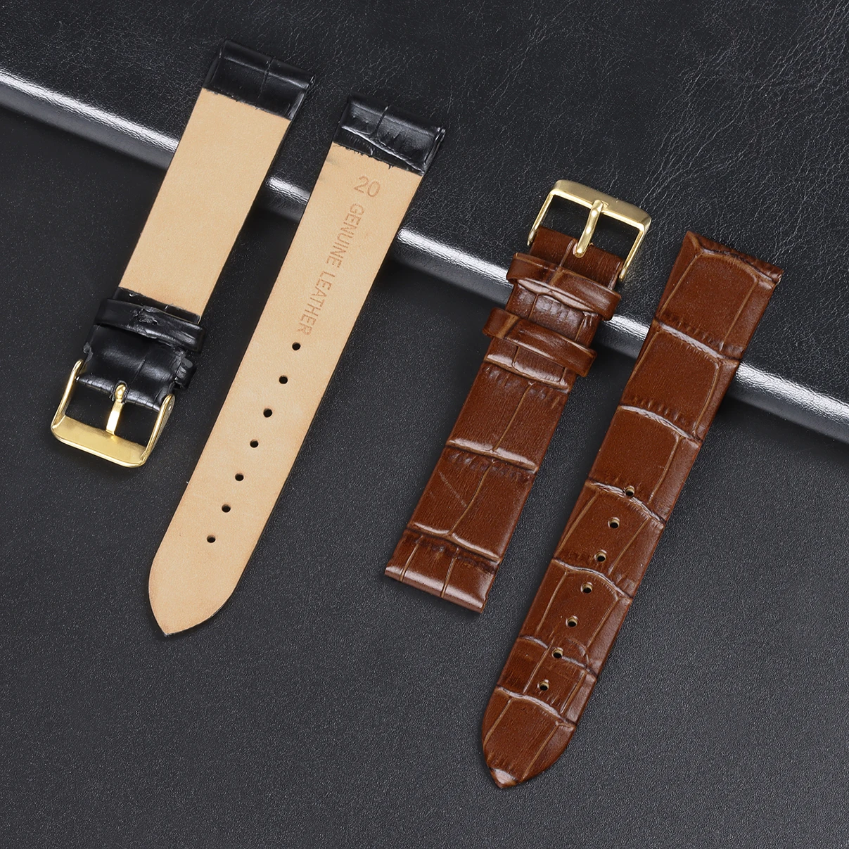 Cinturino Orologio In Vera Pelle Di Vacchetta 16mm Con Sgancio Rapido - Sostituzione Elegante Unisex Con Fibbia In Acciaio, Colore Bianco, Perfetto Per Smartwatch E Orologi Classici