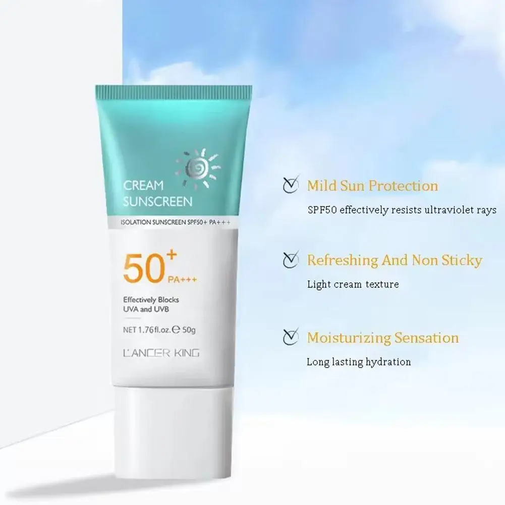 Sunscreen Cream SPF50+PA+++ UV Protection For All Skin type
