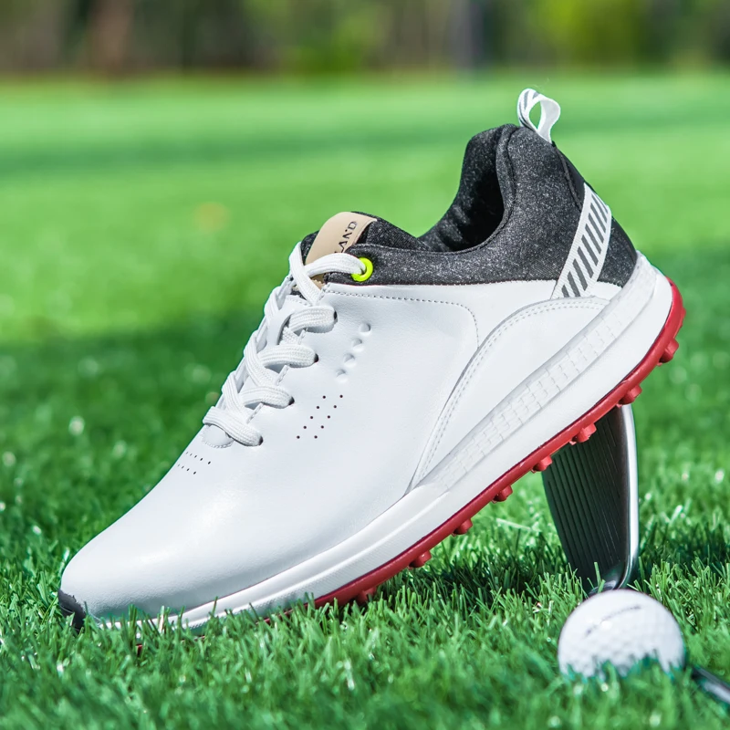 New Men Golf Shoes Spikeless Big Size 4047 Comfortable Golf Sneakers