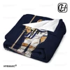 Digital Print P-Polos Bear Sofa Blankets for Winter Warm Knee Fleece Custom Bed Fluffy Soft Blanket King Size Microfiber Bedding 3