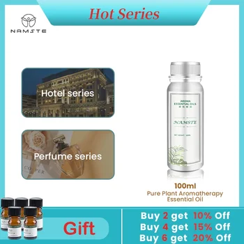 NAMSTE 호텔 아로마 디퓨저 에센셜 오일, 전기 디퓨저 룸 향수, 가정 향, 100ml