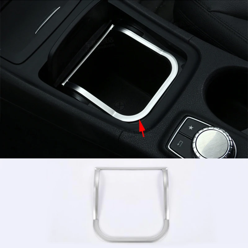 

Для Mercedes-Benz A CLA GLA Class 13-19 Автомобильный Центральный контроллер коробка для хранения внутренняя рамка Крышка отделка автомобильные аксессуары для интерьера