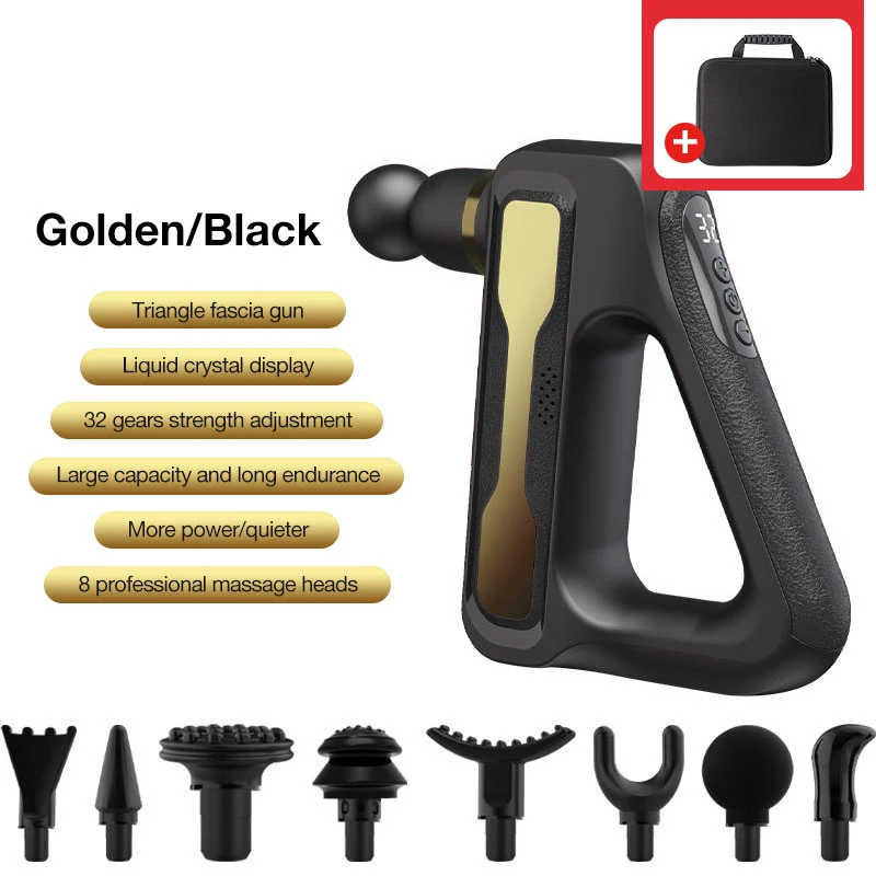 XIAOMI Electric Massage Gun 32 Level Fascia Gun Deep Tissue Neck Body Back Muscle Sport Massager Relaxation Pain Relief Exercise 
