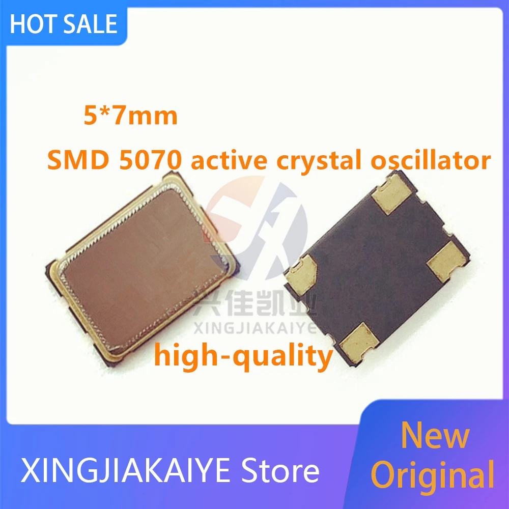5PCS SMD 5070 active crystal oscillator 32M 32MHZ 32.000MHZ 5*7MM SMD CRYSTAL OSCILLATOR OSC 32.000