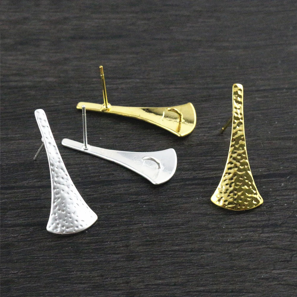 6 stücke (3 paar) 27x11mm Matte Silber Überzogene Gold Farben Überzogen Ohr Haken Ohrring Drähte für Handgemachte Frauen Mode Schmuck Ohrringe