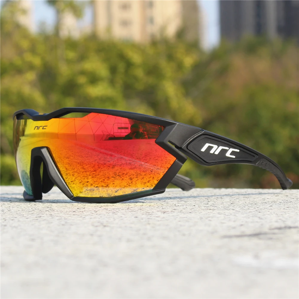 2022 NRC X2 P-Ride Photochromic Cycling Glasses man Mountain Bike Bicycle Sport Cycling Sunglasses MTB Cycling Eyewear woman