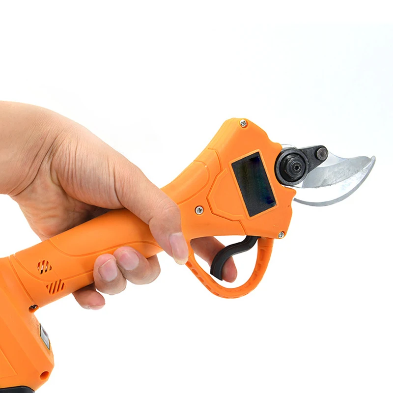Multi-functional 28mm Electric Pruning Shear Powered Scissors Portable Cordless Electric Pruning Scissors For Trees And Garden