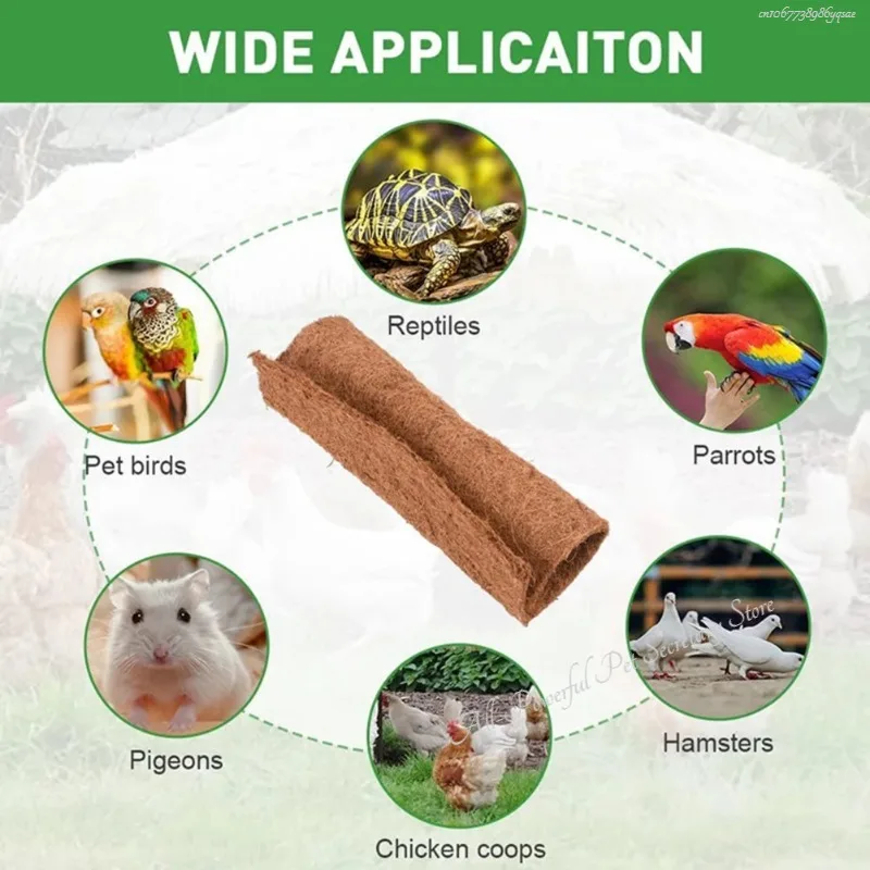 Chicken Nesting Mats 10/6/1pcs Portable Chicken Coop Bedding Non Disposable Wooden Laying Hen Nesting Pads Poultry Supplies