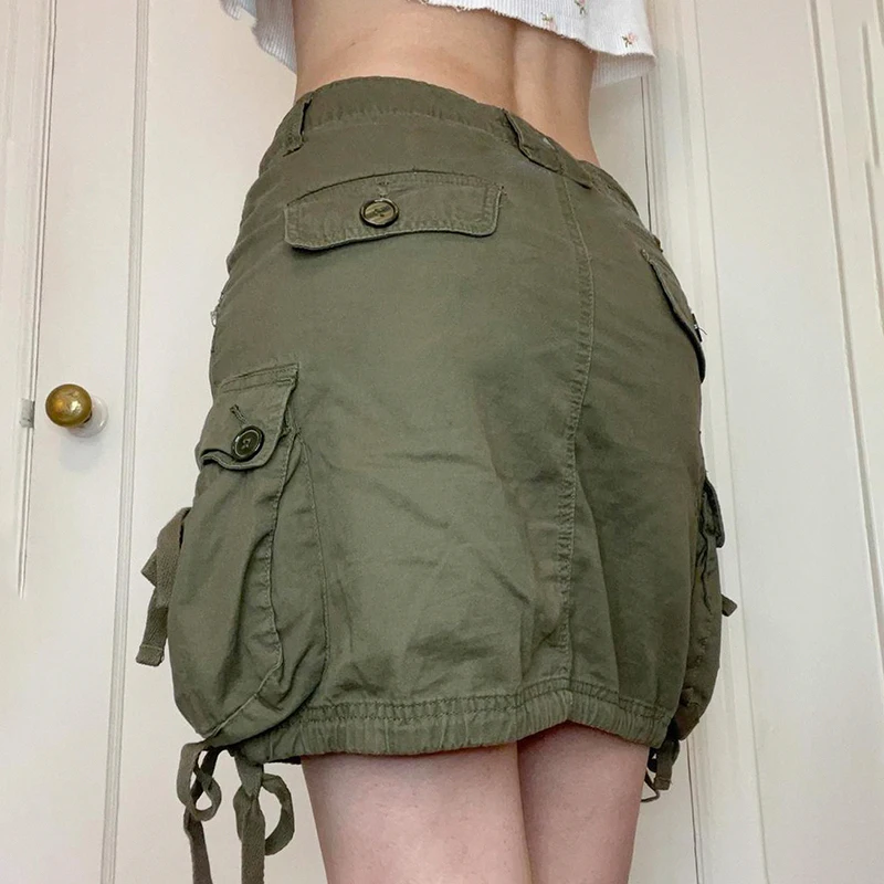 cargo skirt with pockets