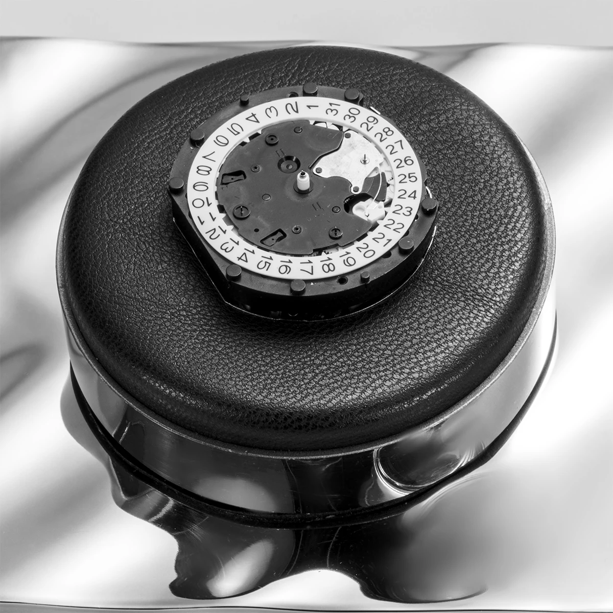 Leather Cushion Pad for Watch Movement Protection - Professional Watch Repair Tool Accessory