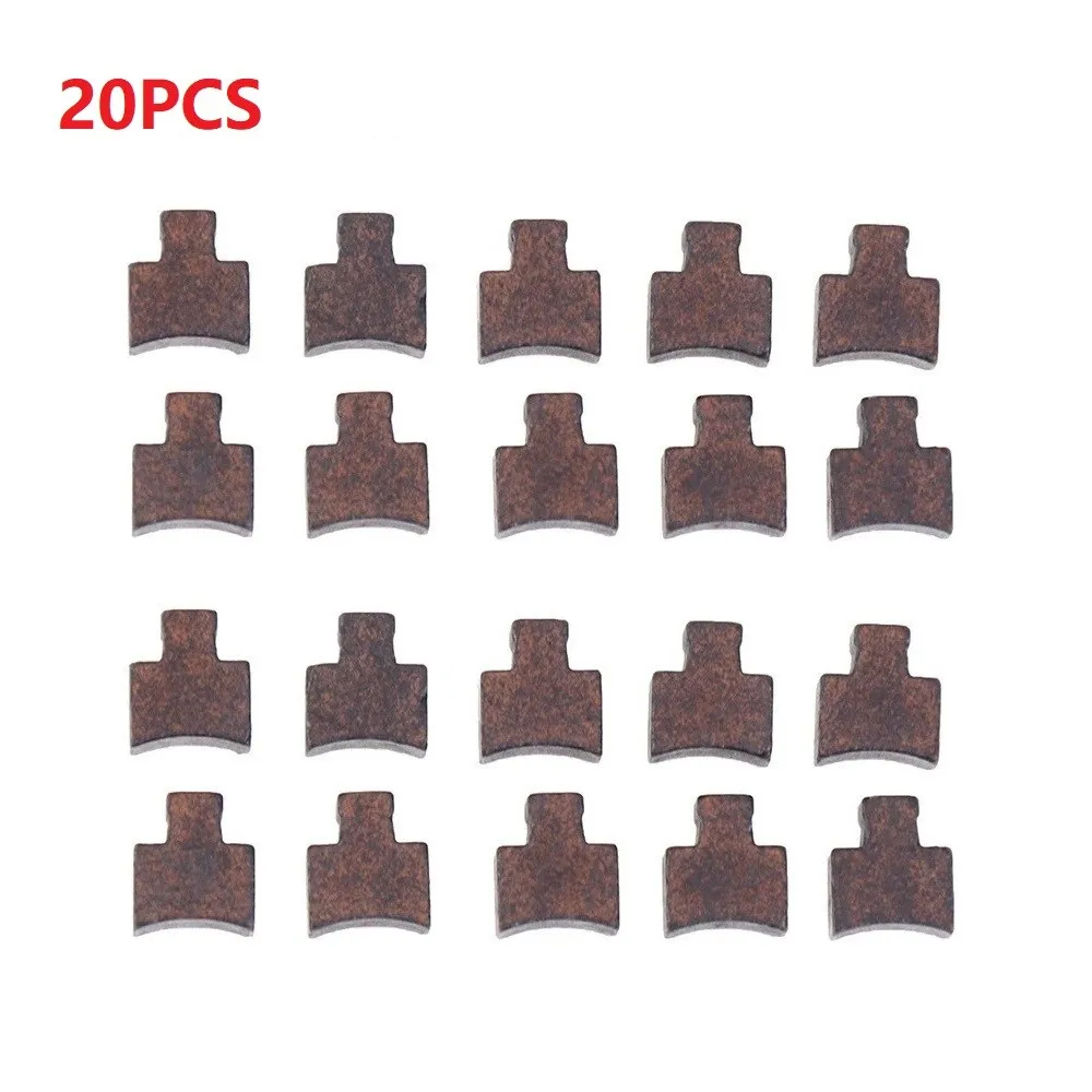 20pcs Motor Carbon Brushes Replacement Drill Electric Screwdriver Brushes Holder Accessories For RS550 Motor 6.2*5.4*3.6mm