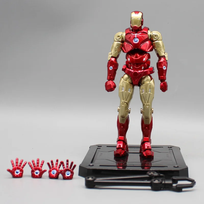 

2024 New Marvel Iron Man GK Combat Armour Mobile Doll Model Exquisite Boxed Figure Collection Decoration Toy Gifts