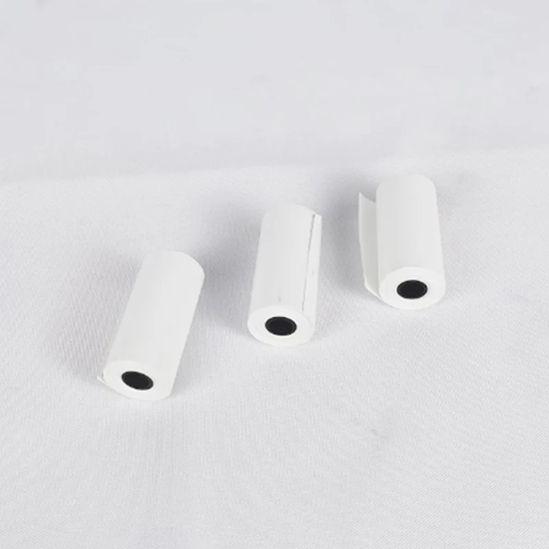 5 Rolls Printable Sticker Paper Roll Direct Thermal Paper Self-adhesive 57*30mm For PeriPage A6 Pocket PAPERANG P1/P2 thermal paper roll