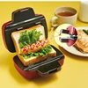 Japanese Retro Small Bag Style Breakfast Machine Home Antihot Handle Small Sandwich Machine Mini Allmetal Baking Tray Toaster 3