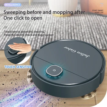 3 In 1 Smart Sweeping Robot Home Mini Sweeper Sweeping and Vacuuming Wireless Vacuum Cleaner Sweeping Robots For Home Use 1