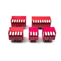 Red dip 2.54mm