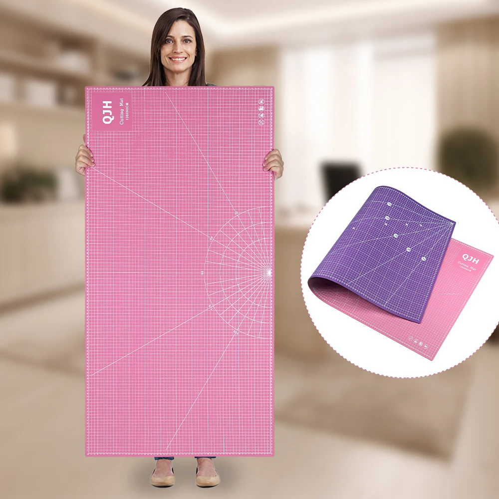 120x60cm PVC Cutting Mat for DIY Crafts - Rotary Cutting Mat