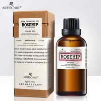 ARTISCARE Natural Jojoba Oil Rose hip Oil Sweet Almond Base Oil for Moisturizing Wrinkles Skin Care Massage Essential Oil 6