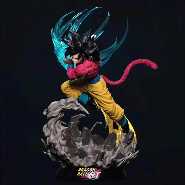 Estátua Banpresto Dragon Ball Gt - Son Goku Kamehameha X10 Ssj4