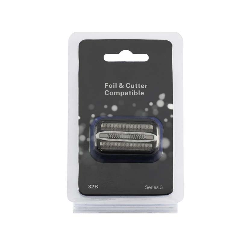 

Replacement Shaver Head For Braun Series 3 32B Razor Foil & Cutter 300S 301S 310S 320S 330S 340S 360S 380S 3000S 3010S
