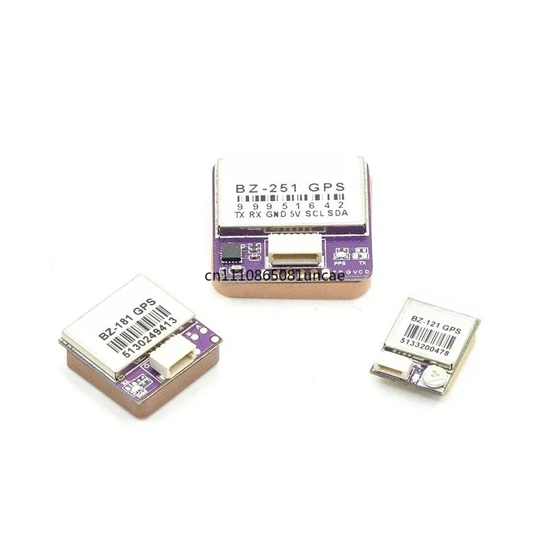 BZGNSS BZ121 BZ181 BZ251 듀얼 프로토콜 GPS 위치 측정 모듈 (FPV 무선 조종 제어 불가 구조용 고정익 교차 비행 드론용)