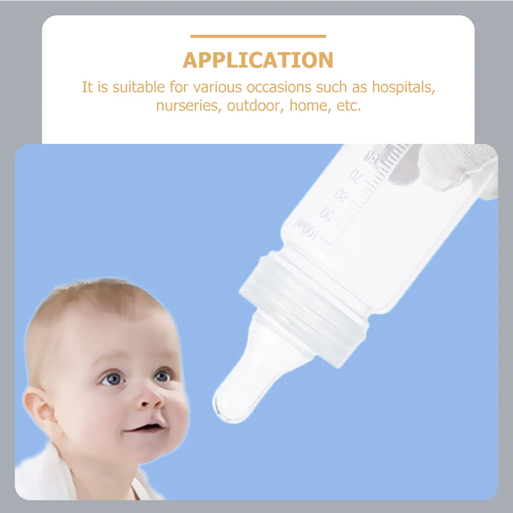 Disposable Baby Milk Bottle Newborn Feeder Portable Infant Nursing Bottle Once Off Bottles Feeding Containers 3pcs
