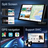 Autoradio multimédia Android 16 Carplay Auto pour Ford Fiesta MK6 MK7 2008-2019, navigation GPS, autoradio stéréo 5