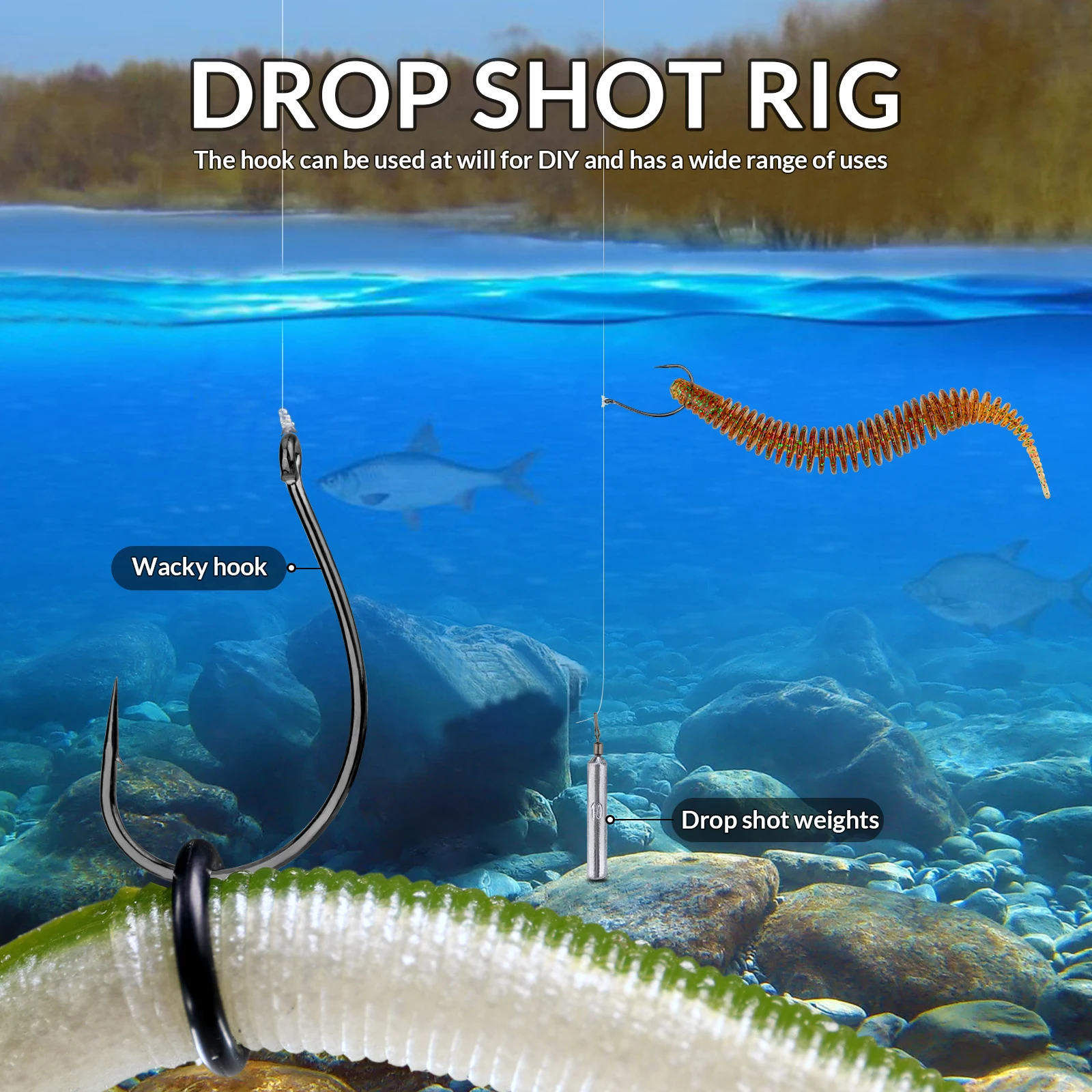Carolina Rig Lrf Fishing Rigs Rig Drop Shot Fishing Fish Drop Shot