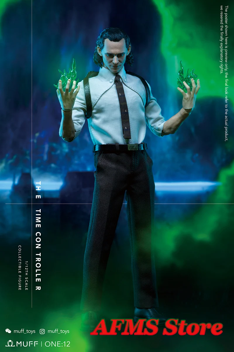 MUFFTOYS MF02 TVA 時間変異取締局 ロキ1/12 Loki MUFF TOYS Loki The Time Controller 1/12 Action Figure