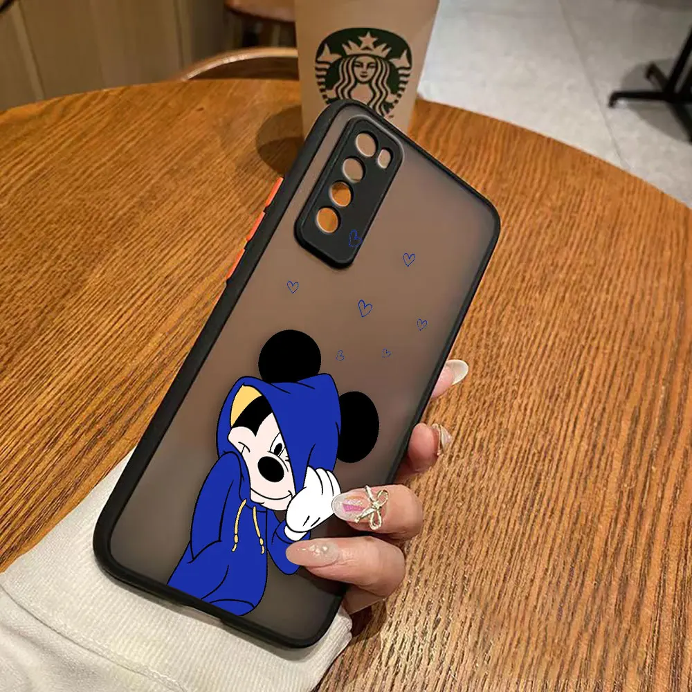 thumbnail image 1 of Matte Case for Huawei NOVA Y70 10 9 8SE 8 7SE 7I 7 6 5I 5 3I 4G 5G Case Funda Coque Capa Shell Mickey Minnie Mouse Anime Cartoon, 1 of 5