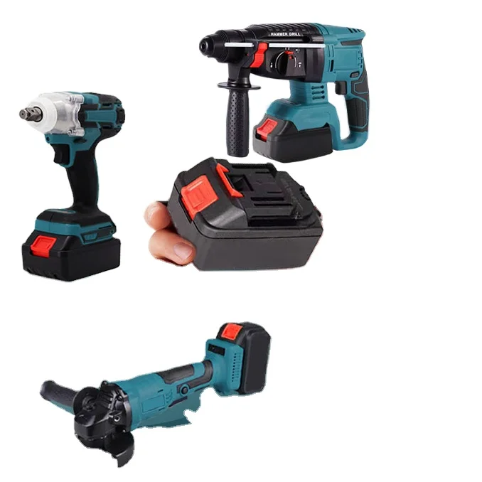 

GUANG CHEN Power Tools High Performance Cordless Drills 18V 1.5Ah Cordless Drill Heavy Duty Cordless Screwdriver Drill