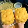 Giocattolo Antistress Gigante a Forma di Formaggio, Squishy Extra Large, Giocattolo Modellabile a Lenta Risalita, Palla Antistress per Adulti, Regalo 1