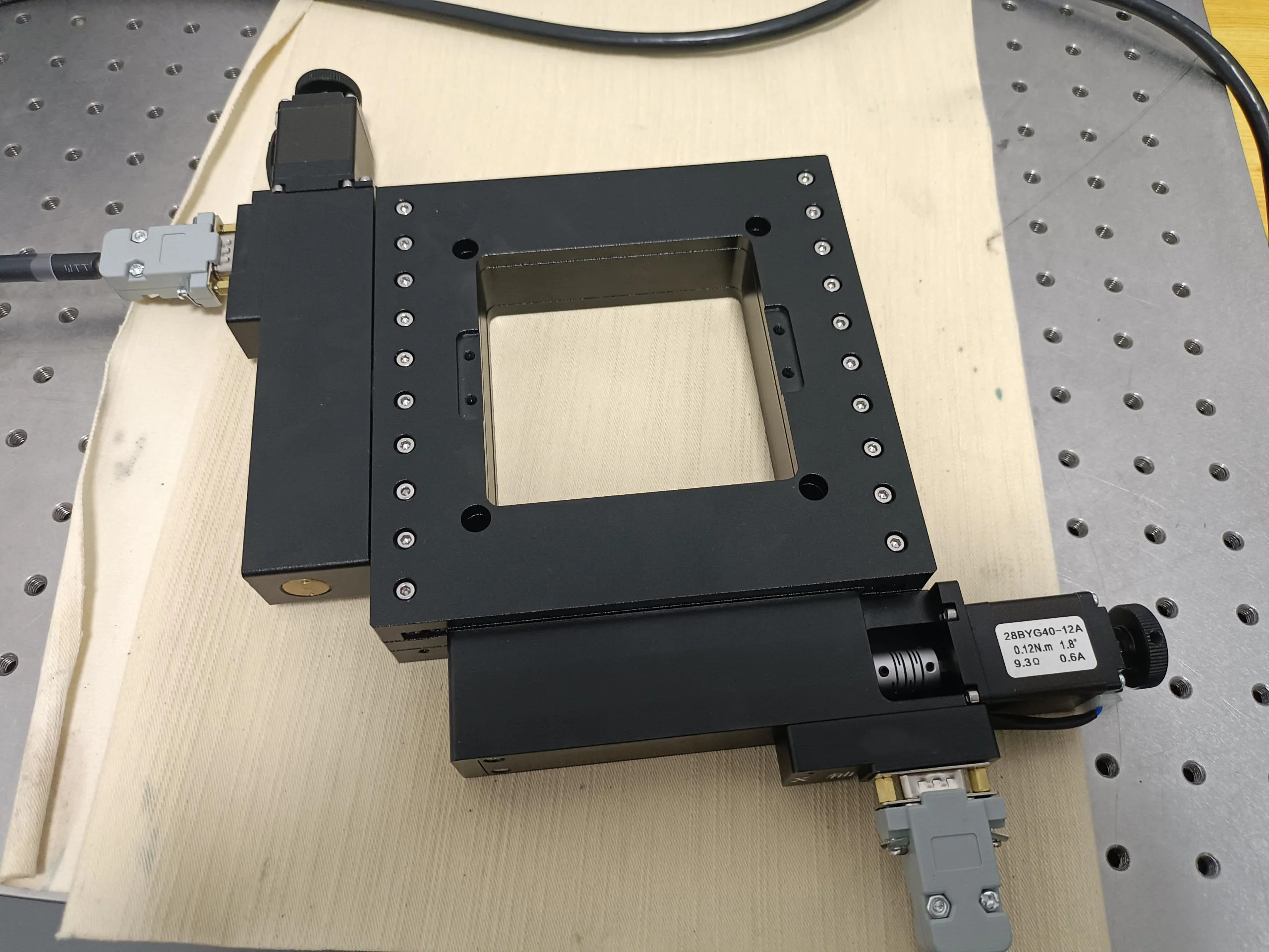 Motorized XY Linear Stage, 50x50mm