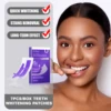 Teeth Whitening Patches Mild Ingredients Quick Results Remove Tooth Surface Stain Long-Lasting Whitening Effect
