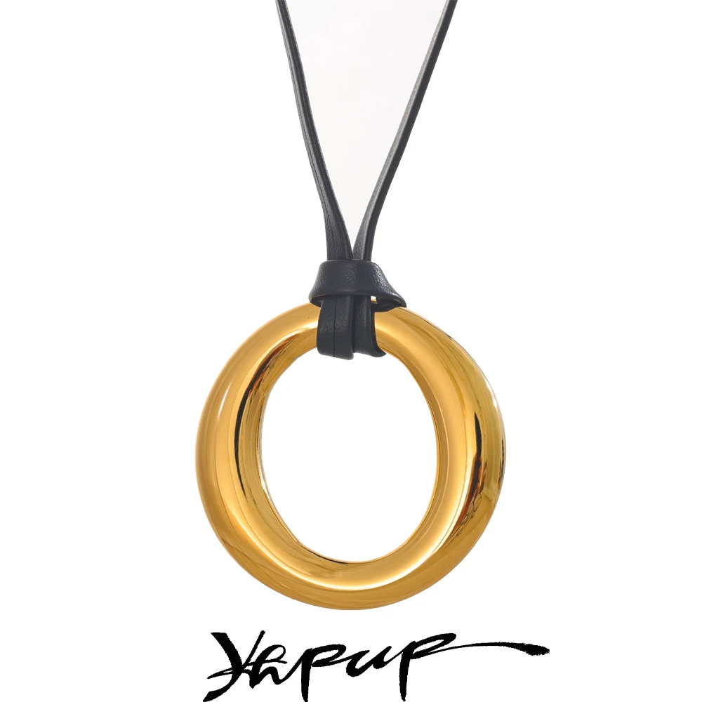 Yhpup Pendant Round Stainless Steel