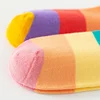 1/5/10/20 pairs/lot Girls Kids Socks Rainbow Striped Cute Children Ankle Short Breathable Cotton Fashion Toddler Sock 5