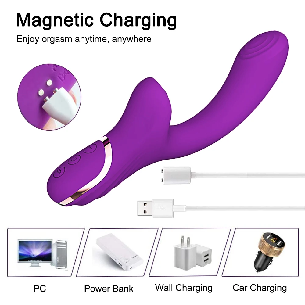 Powerful Clitoral Vibrator For Women Clit Clitoris Sucker Sucking Vacuum thumbnail 11