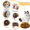 Magic Cat Scratch Organ Board Cat Toy with Ball Cat Grinding Claw Cat Climbing Frame Kitten Round Corrugated Cat Scratching Toy 2