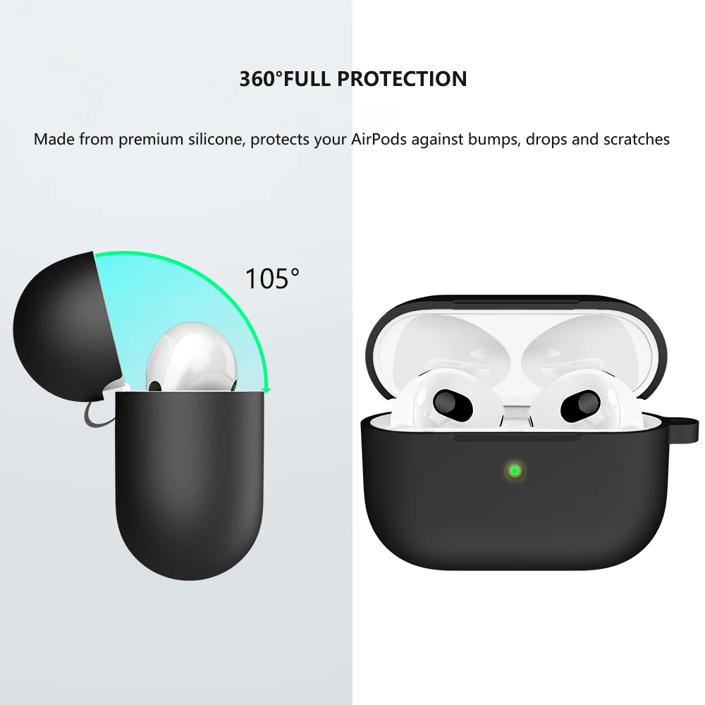 Silicone Earphone Cases For Airpods Pro Protective Cover