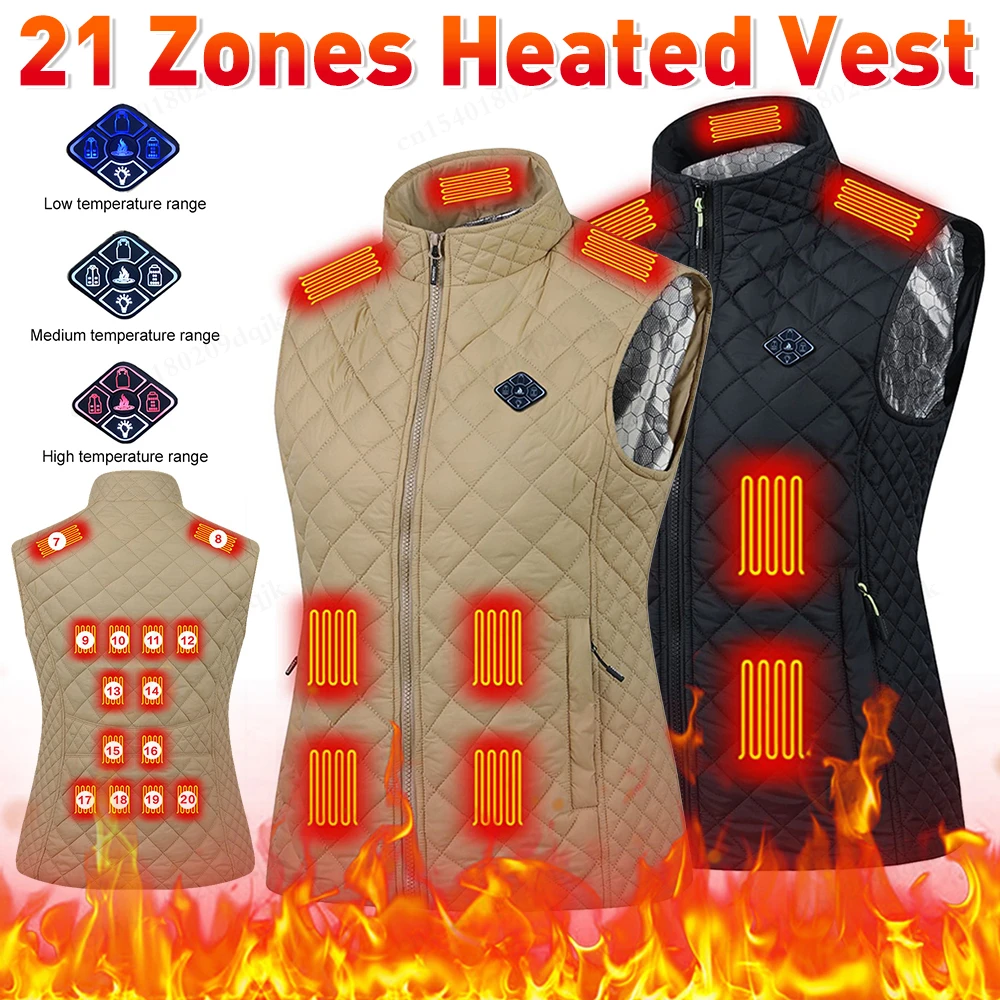 Heated Jacket for Women Autumn Winter