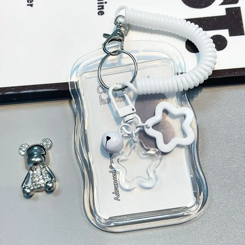 Creative Photocard Holder Photo Protector Idol Picture Protector Card Holder Keychain Photo Sleeves Bus Card Student Case card holder credit card holder photo card holder card protector idol card protector idol card book photo card binder