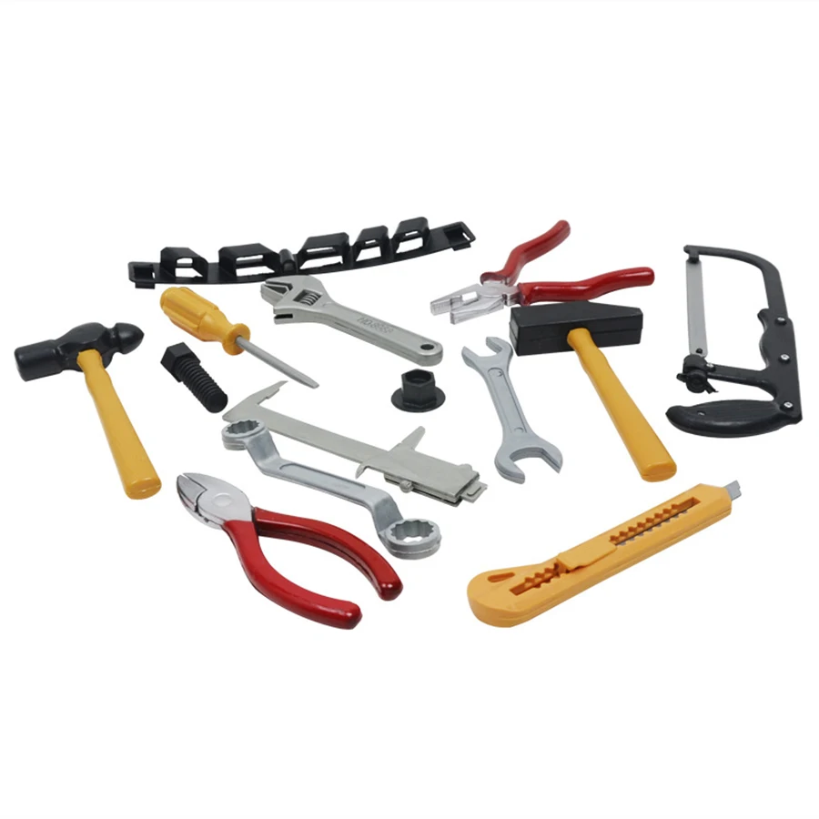 Random Style Simulation Repair Drill Tools 14pcs/set Children Pretend Play Toys Plastic Maintenance Tool Screwdriver Kids Toys kids repair toys,plastic construction toys,kids construction toys,kids pretend play set